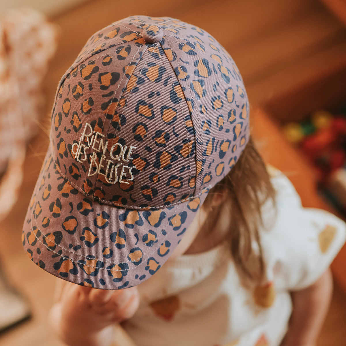 Casquette graou violet rien que des bêtises