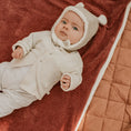 Charger l'image dans la visionneuse de la galerie, Couverture bébé velours Framboise
