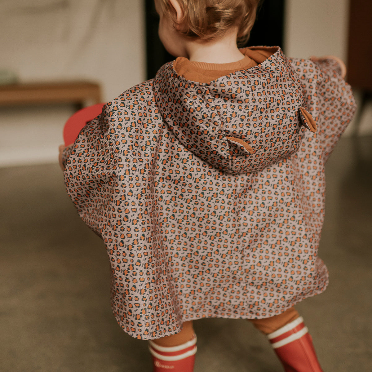 poncho de pluie graou violet rien que des bêtises