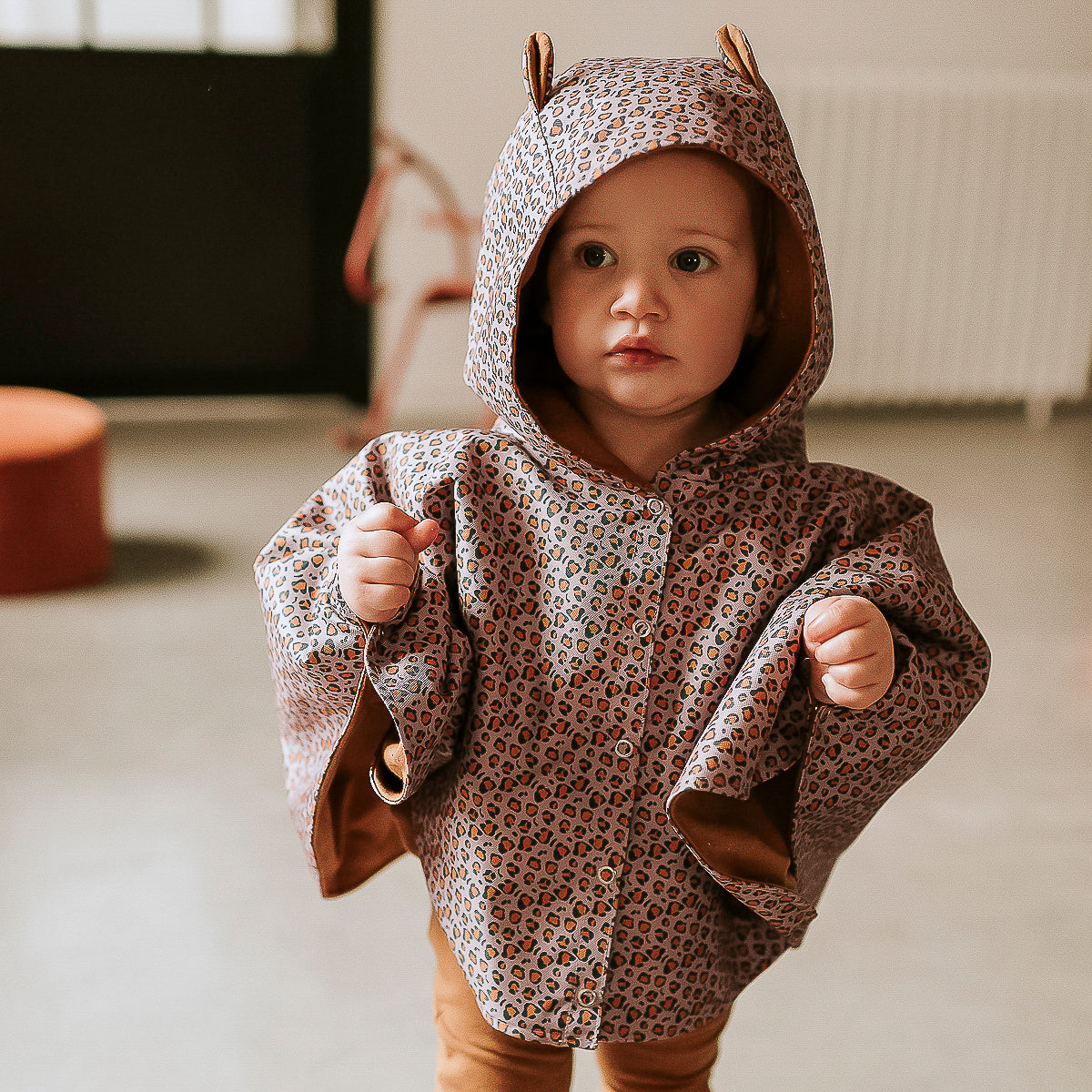 poncho de pluie graou violet rien que des bêtises